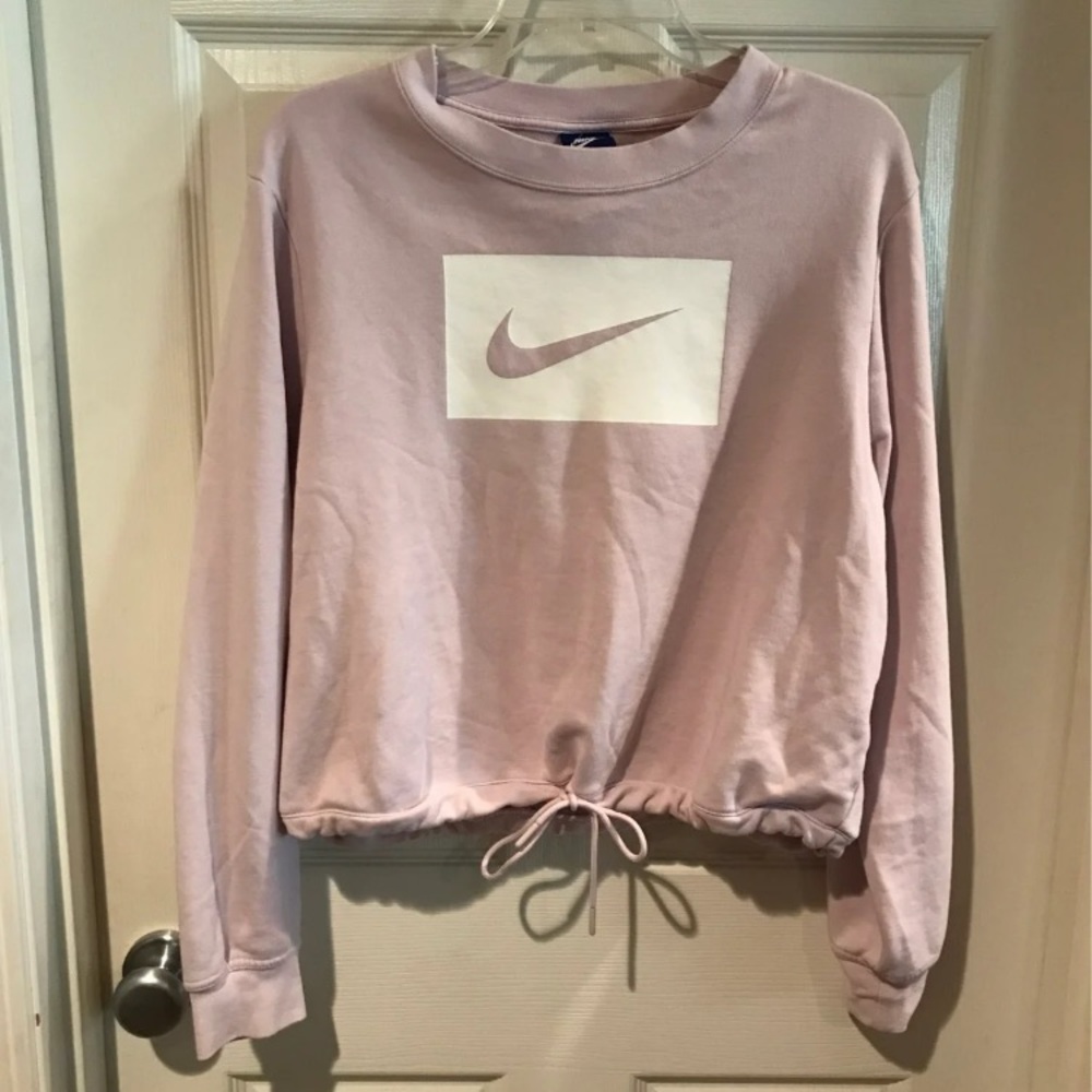 Nike cropped sweater